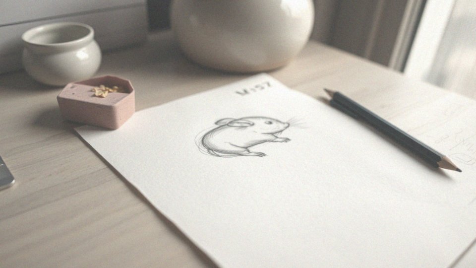 Jak używać gumki do poprawienia rysunku myszy?